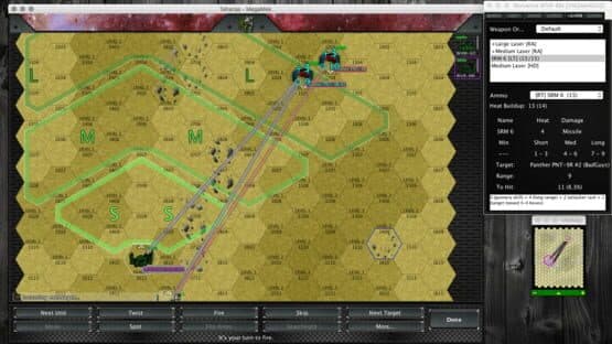 MegaMek screenshot 1