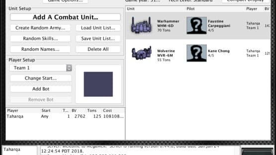 MegaMek screenshot 5