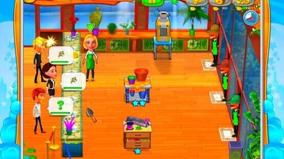 Garden Shop: Rush Hour! screenshot 2