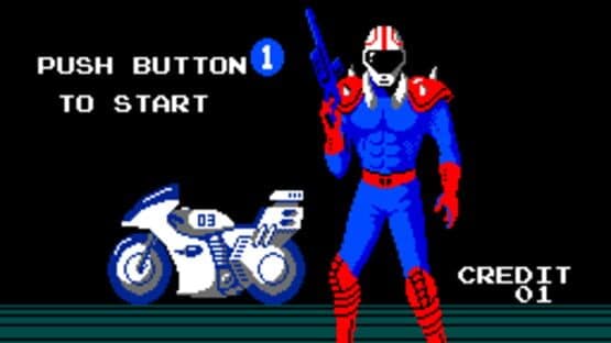 Vs. Mach Rider screenshot 1