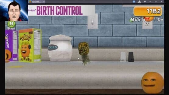 Annoying Orange: Splatter Up! screenshot 1