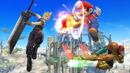 Super Smash Bros. for Wii U: Cloud screenshot 1