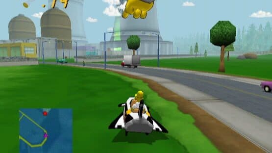 The Simpsons: Road Rage screenshot 1