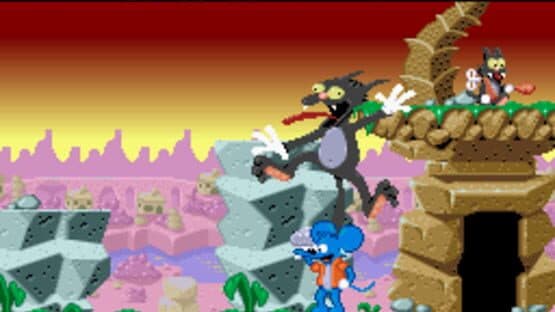 The Itchy & Scratchy Game screenshot 1