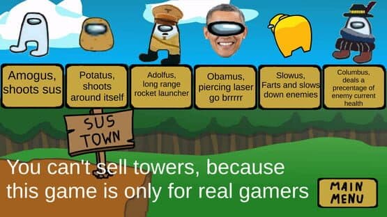 Amogus TD screenshot 3