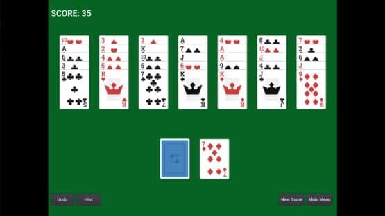 Golf Solitaire Simple screenshot 1