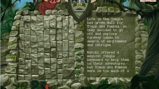 Disney's Adventures in Typing with Timon & Pumbaa screenshot 6