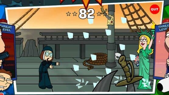 American Dad vs. Family Guy: Kung-Fu II Turbo! Hyper-Mega Edition screenshot 1