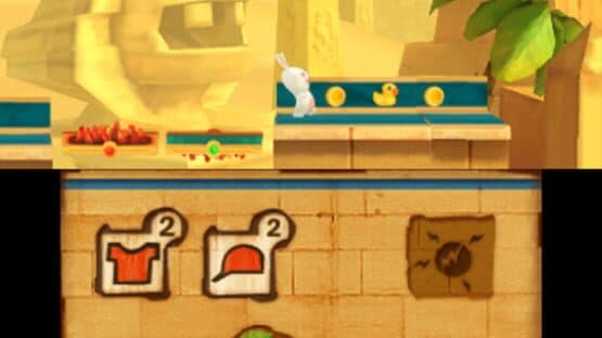 Rabbids Travel in Time 3D screenshot 1