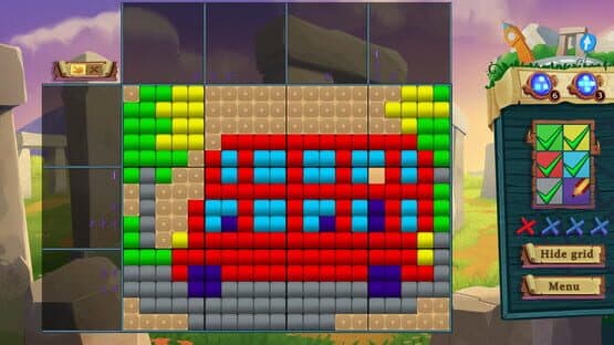 Adventure Mosaics: Moto-Trip screenshot 1