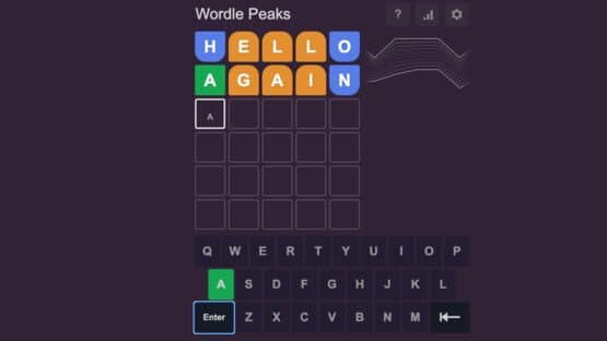Word Peaks screenshot 2