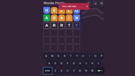 Word Peaks screenshot 3