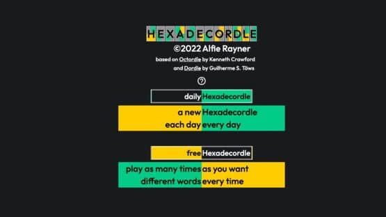 Hexadecordle screenshot 4