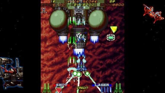 Layer Section & Galactic Attack: S-Tribute screenshot 2