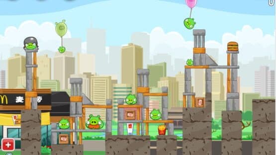 Angry Birds McDonald's screenshot 2