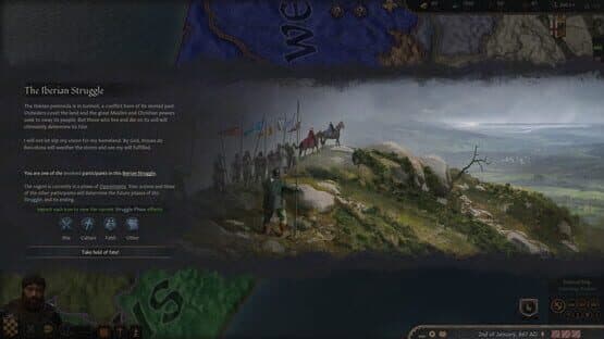 Crusader Kings III: Fate of Iberia screenshot 1