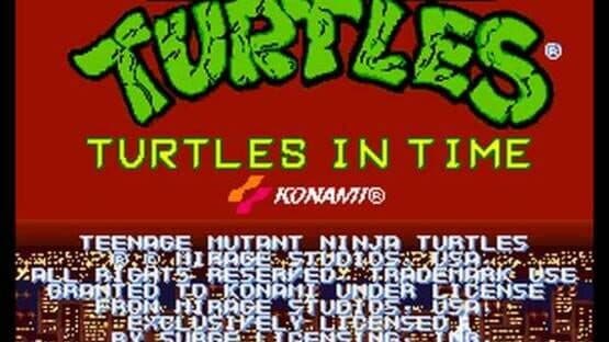 Teenage Mutant Ninja Turtles: Turtles in Time screenshot 1