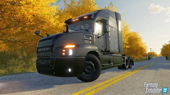 Farming Simulator 22: Mack Trucks - Black Anthem screenshot 1