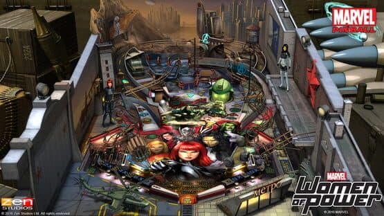 Pinball FX2: Marvel's Women of Power screenshot 1