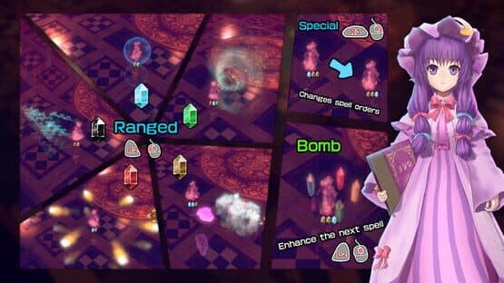 The Disappearing of Gensokyo: Patchouli screenshot 2