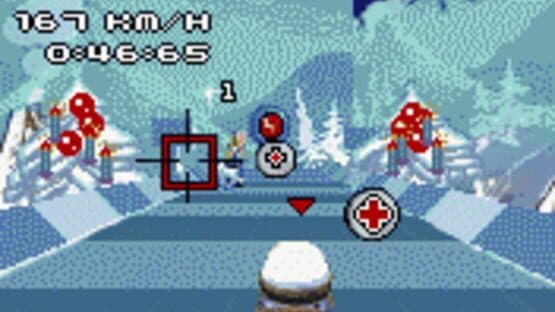 Crazy Frog Racer: Christmas Edition screenshot 1