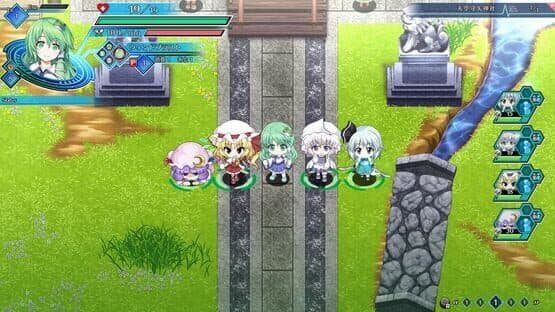 Touhou Genso Wanderer: Lotus Labyrinth - Lotus Friends screenshot 12