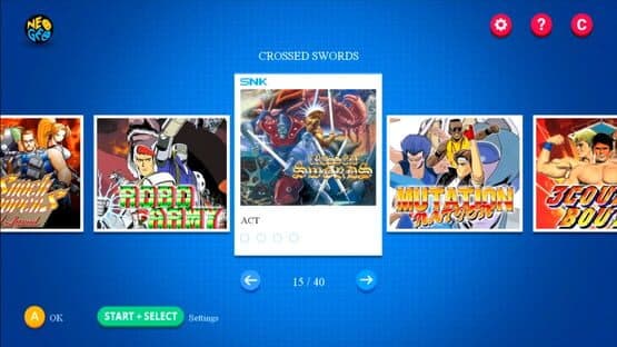 Neo Geo Mini International screenshot 1