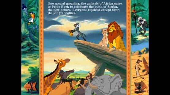 Disney's Animated Storybook: The Lion King screenshot 4