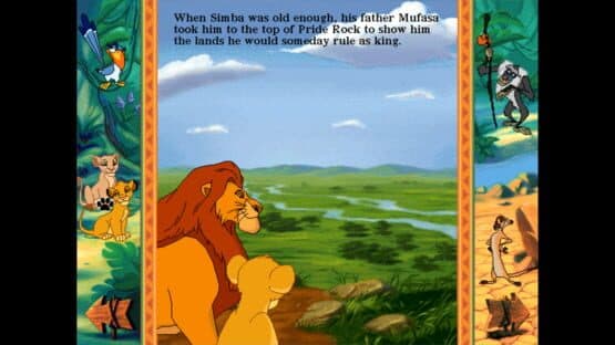 Disney's Animated Storybook: The Lion King screenshot 5