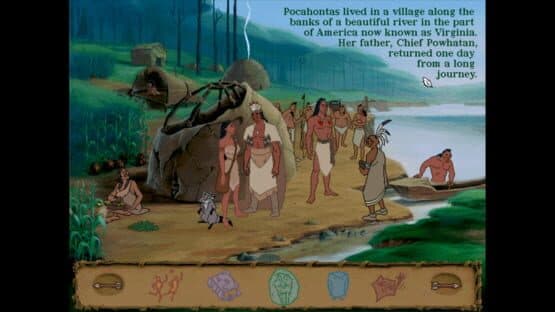 Disney's Animated Storybook: Pocahontas screenshot 12