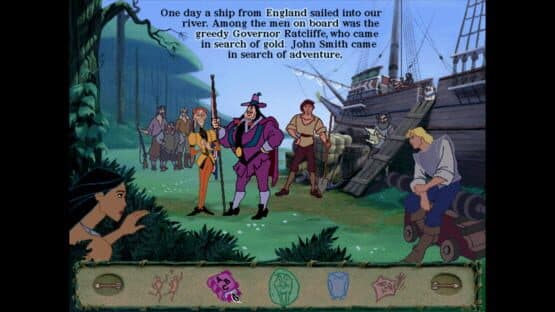 Disney's Animated Storybook: Pocahontas screenshot 3