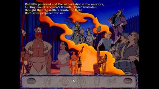 Disney's Animated Storybook: Pocahontas screenshot 9