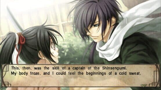 Hakuoki: Demon of the Fleeting Blossom screenshot 2