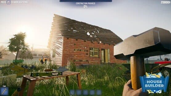 House Builder & Tank Mechanic Simulator screenshot 1