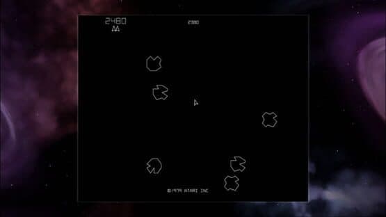 Asteroids and Asteroids Deluxe screenshot 1