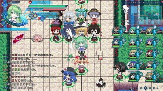 Touhou Genso Wanderer: Lotus Labyrinth - Reimu Hakurei Blue screenshot 3