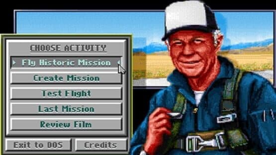 Chuck Yeager's Air Combat screenshot 1