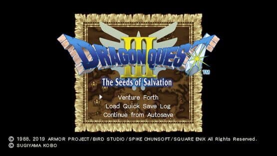 Dragon Quest III: The Seeds of Salvation screenshot 1