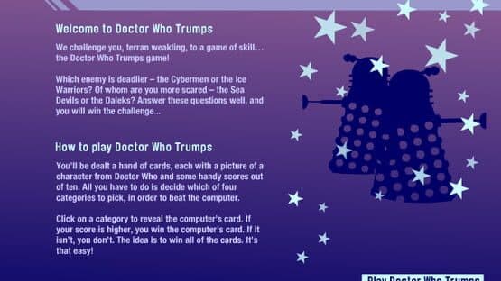 Doctor Who Trumps screenshot 1