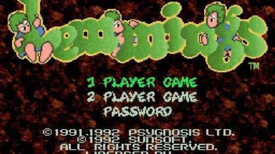 Lemmings screenshot 1