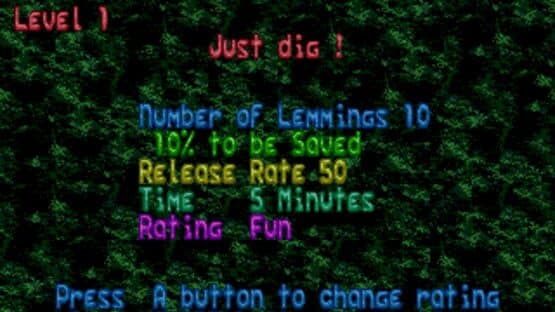 Lemmings screenshot 3
