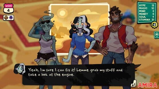 Monster Prom 3: Monster Roadtrip - Hitchhiker Pack: Vicky & Brian screenshot 1
