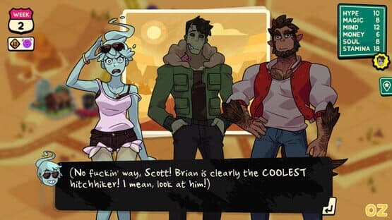 Monster Prom 3: Monster Roadtrip - Hitchhiker Pack: Vicky & Brian screenshot 2