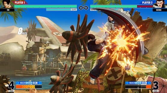 The King of Fighters XV: Characters - Kim Kaphwan screenshot 1