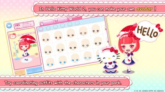 Hello Kitty World 2 screenshot 1