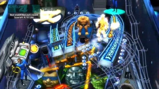 Pinball FX2: Fantastic Four Table screenshot 3