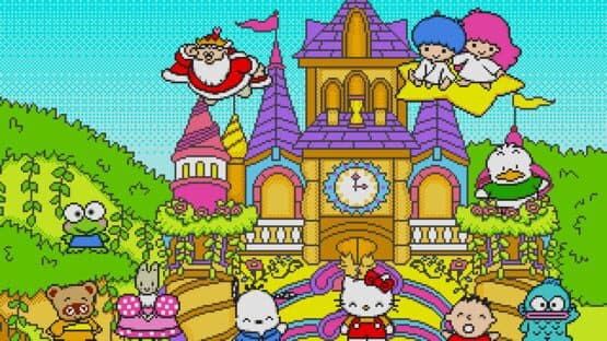 Ai to Yume no Kuni Sanrio Puroland Asobinagara Oboeyou! Hiragana Katakana screenshot 1
