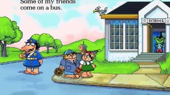 Living Books: Little Monster at School screenshot 1