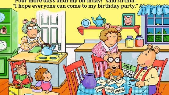 Living Books: Arthur's Birthday screenshot 1