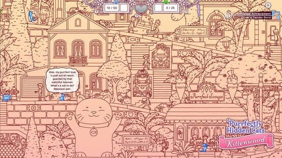 Purrfectly Hidden Cats: Kittenwood screenshot 1